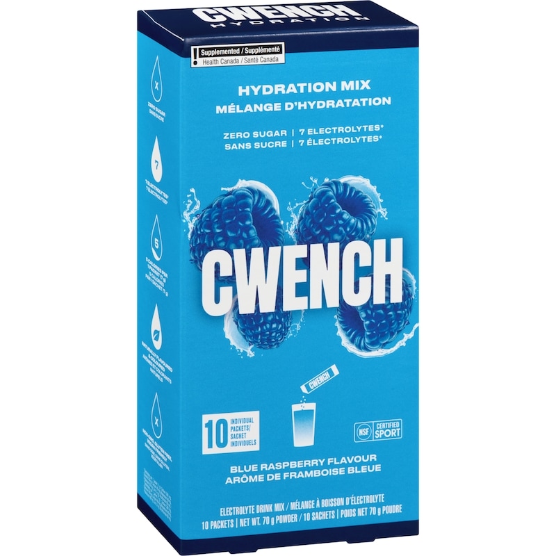 Hydration Mix Electrolyte Drink Mix Powder Blue Raspberry Flavour