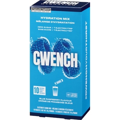 Hydration Mix Electrolyte Drink Mix Powder Blue Raspberry Flavour