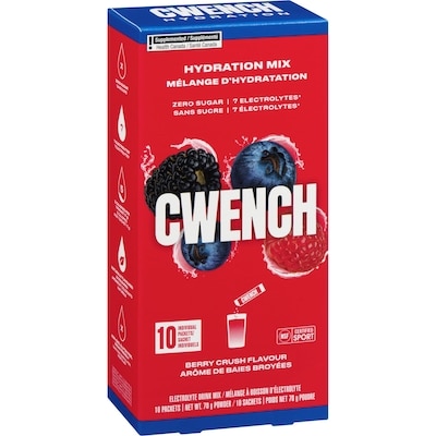 Hydration Mix Electrolyte Drink Mix Powder Berry Crush Flavour