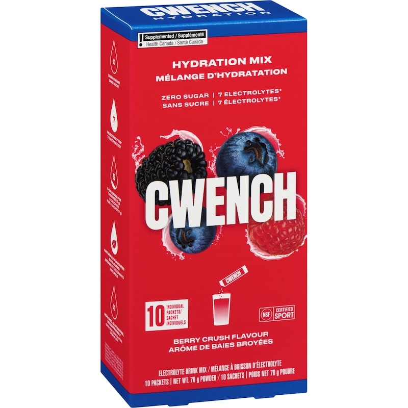 Hydration Mix Electrolyte Drink Mix Powder Berry Crush Flavour