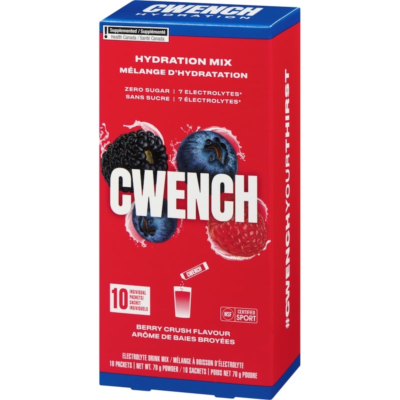 Hydration Mix Electrolyte Drink Mix Powder Berry Crush Flavour