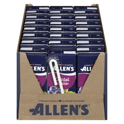 Allen’s Cocktail de raisin 24x200.0 ml, 0,18 $/100ml