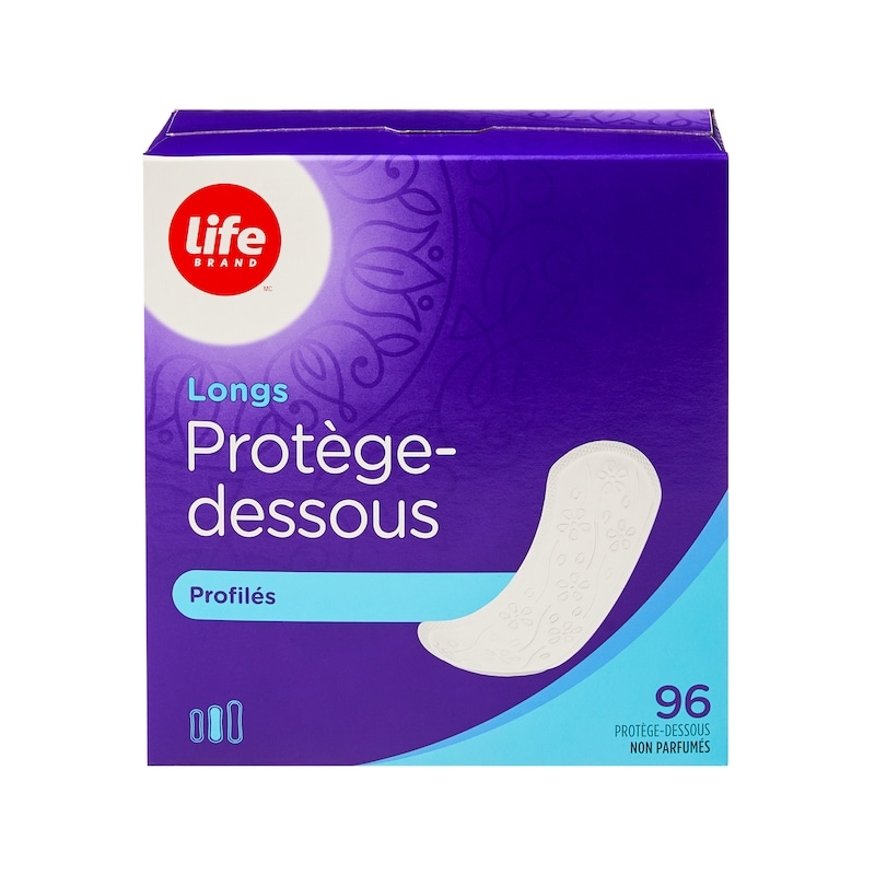 Unscented Contoured Long Liners 96 Pack