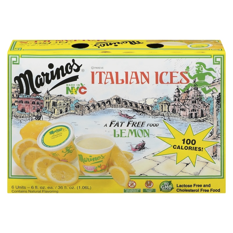 Italian Ices Fat Free, Lemon