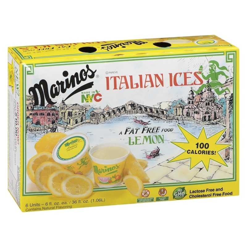 Italian Ices Fat Free, Lemon