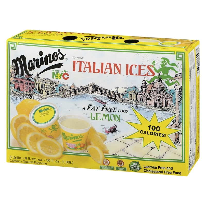 Italian Ices Fat Free, Lemon