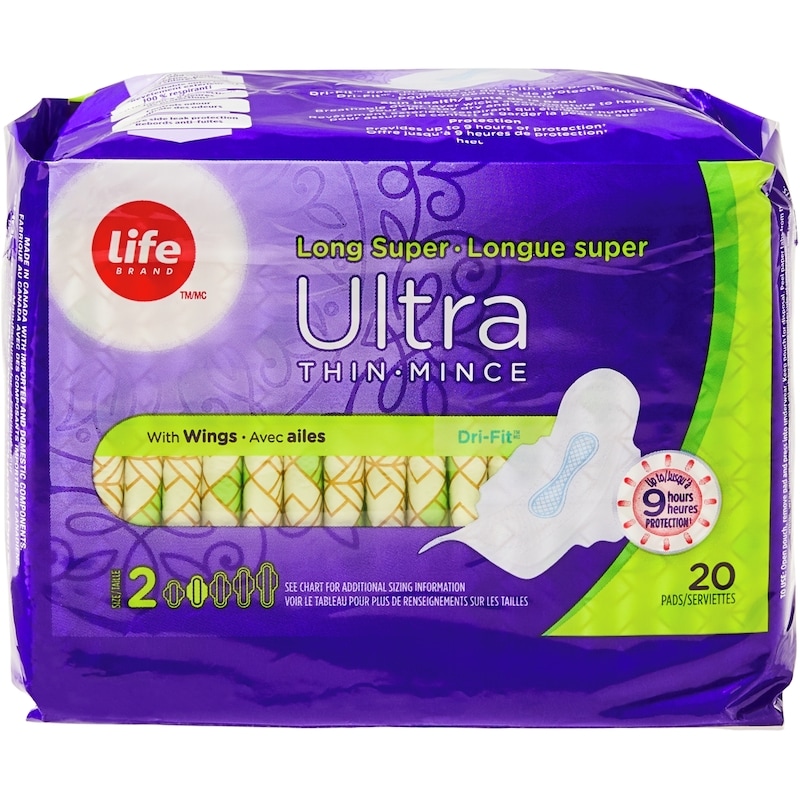 Long Super Ultra Thin Pads 20 Pack