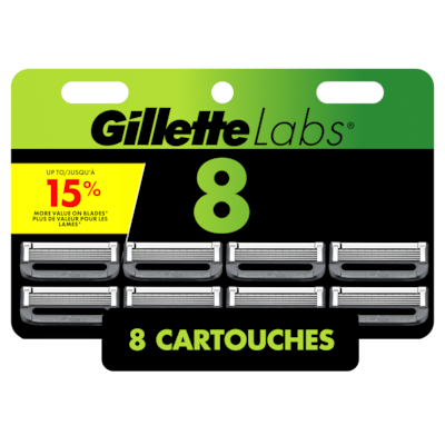 Gillette Cartouches de rechange pour hommes, 8 u 8 ea, 9,50 $/1ch