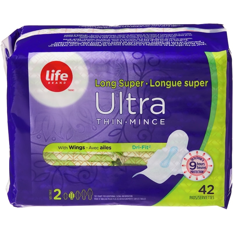 Long Super Ultra Thin Pads 42 Pack