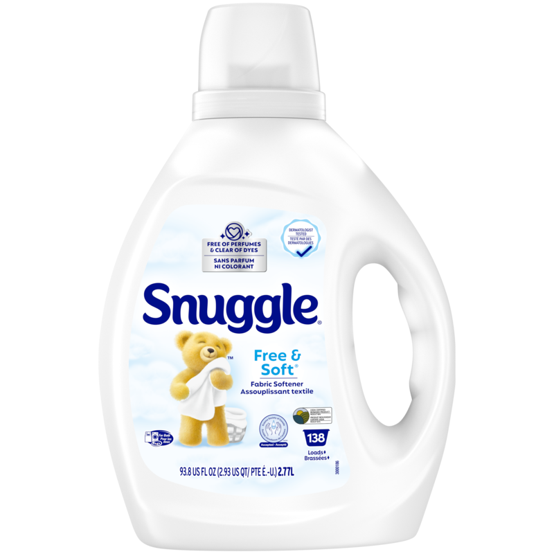 Free & Soft Hypoallergenic Liquid Fabric Softener, 138 Loads