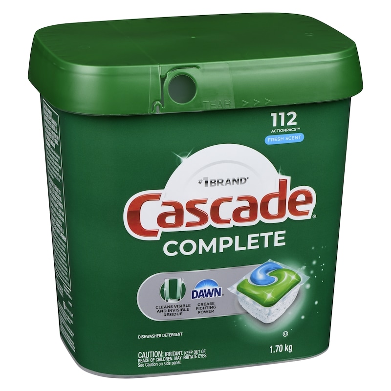 Complete Dishwasher Pods, Dishwasher Detergent, Dish Detergent Soap, Fresh, 112 count