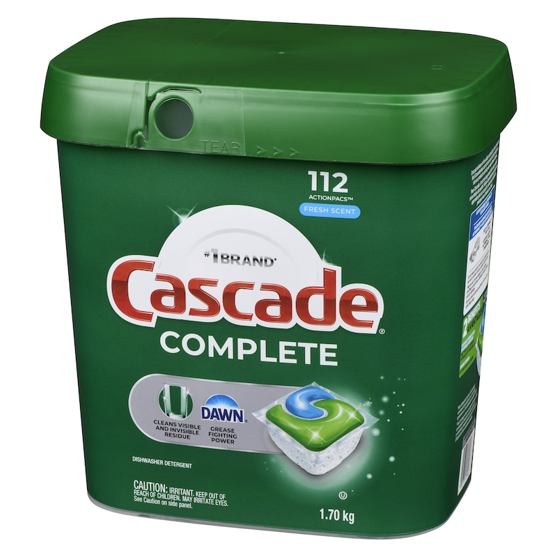 Complete Dishwasher Pods, Dishwasher Detergent, Dish Detergent Soap, Fresh, 112 count