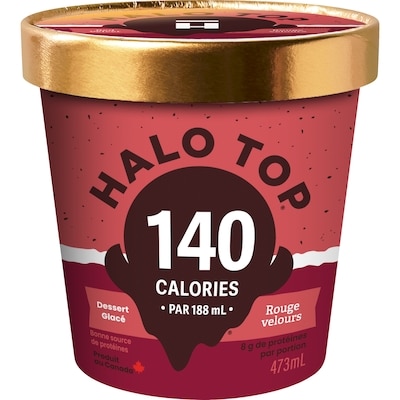 Halo Top Dessert glacé rouge velours 473 ml, 1,69 $/100ml
