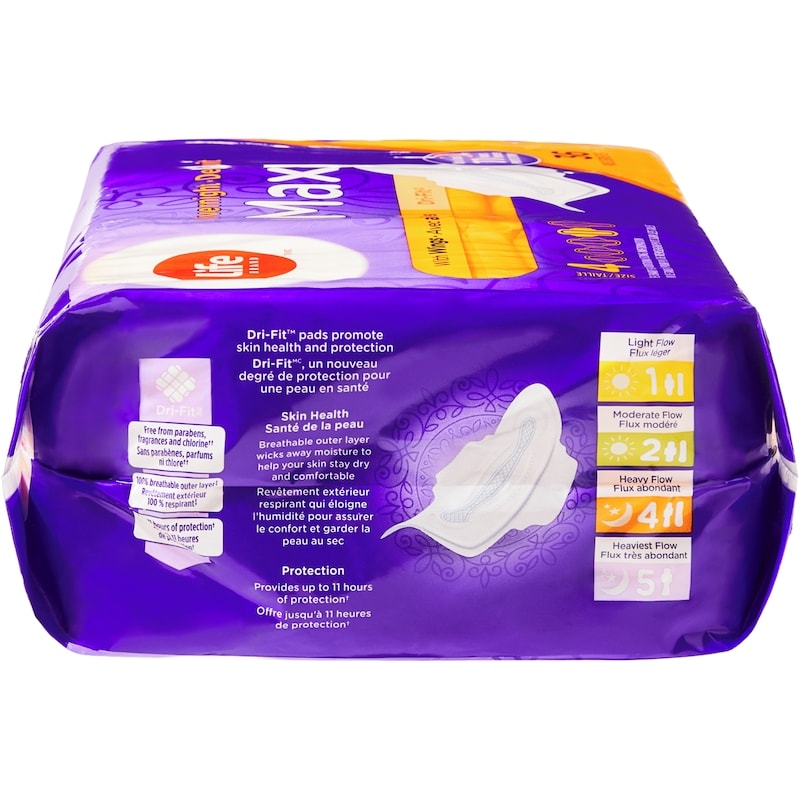 Overnight Maxi Pads 36 Pack