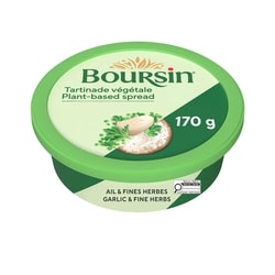 Boursin Garlic & Herbs Plant-Based Spread 170 g, $4.41/100g