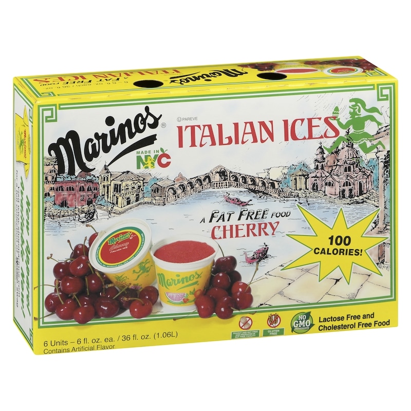 Italian Ices Fat Free, Cherry