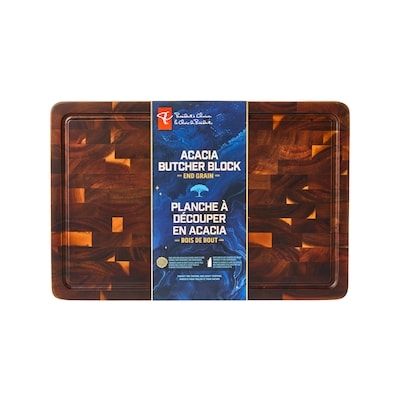 President's Choice Acacia Butcher Block - End Grain - 1 ea, $30.00/1ea