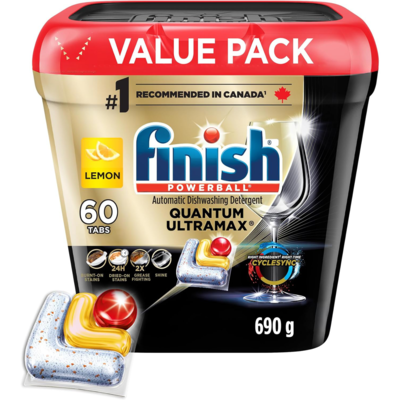 Finish Quantum Ultramax™ Lemon 60 ea, $0.47/1ea