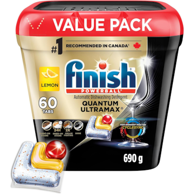 Finish Quantum Ultramax™ Lemon 60 ea, $0.43/1ea