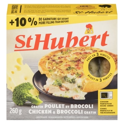 St Hubert Chicken & Broccoli Gratin 260 g, $1.54/100g