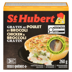 St Hubert Gratin poulet et brocoli 260 g, 1,54 $/100g