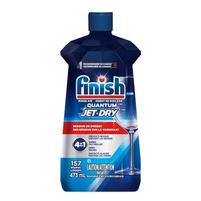 Finish Quantum Jet-Dry Dishwasher Rinse Aid 473 ml, $2.96/100ml