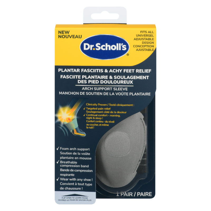 Arch Support Sleeve Plantar Fasciitis & Achy Feet Relief