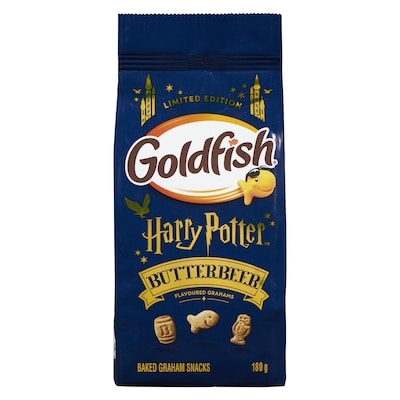 Pepperidge Farm Harry Potter Baked Graham Snacks Butterbeer Flavoured Grahams Limited Edition 180 g, $2.22/100g
