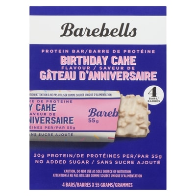 Barre protéinée gâteau d'anniversaire