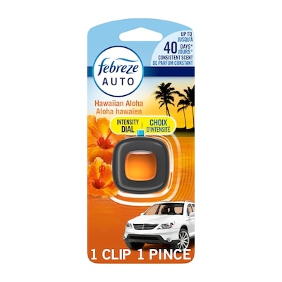 Febreze Auto Car Freshener Clip Hawaiian Aloha (1 Count) 2 ml, $274.50/100ml