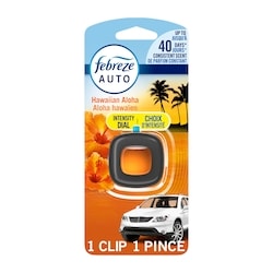 Febreze Auto clip désodorisant Hawaiian Aloha (1 unité) 2 ml, 225,00 $/100ml