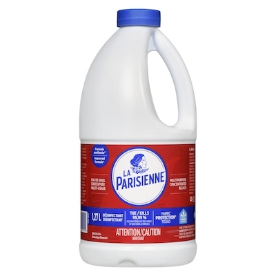 La Parisienne Multipurpose Concentrated Bleach 1.27 l, $0.24/100ml