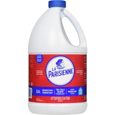 La Parisienne Multipurpose Concentrated Bleach 2.4 l, $0.19/100ml