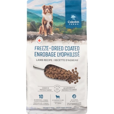 Caledon Farms All Natural Food For Dogs Freeze-Dried Coated Lamb Recipe 1800 g, $1.61/100g
