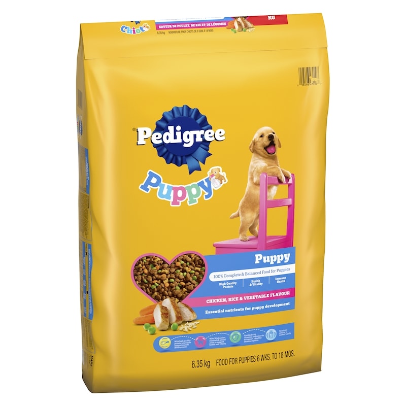 Dog Food, Dry Food For Puppy With Chicken, Rice & Vegetable Flavour