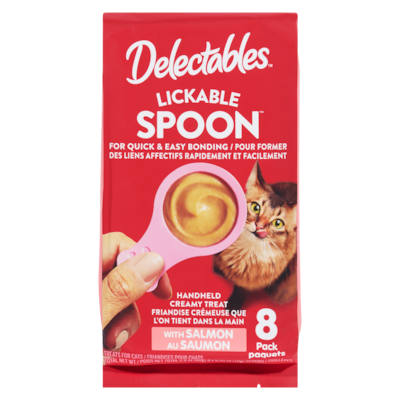 Hartz Lickable Spoon Cat Treat with Salmon 80 g, $9.36/100g