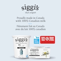siggi's Vanilla Skyr Yogurt 3.25% - 650 g | Loblaws