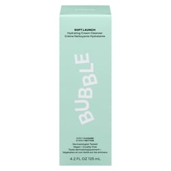 Bubble Hydrating Cream Cleanser Soft Launch 125 ml, $16.79/100ml