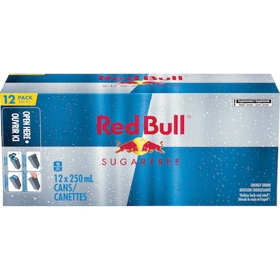 Red Bull Boisson énergisante 12 canettes 12x250.0 ml, 0,87 $/100ml