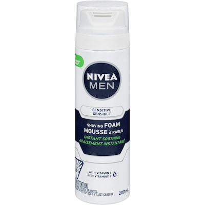Nivea Shaving Foam Sensitive 200 ml, $3.25/100ml