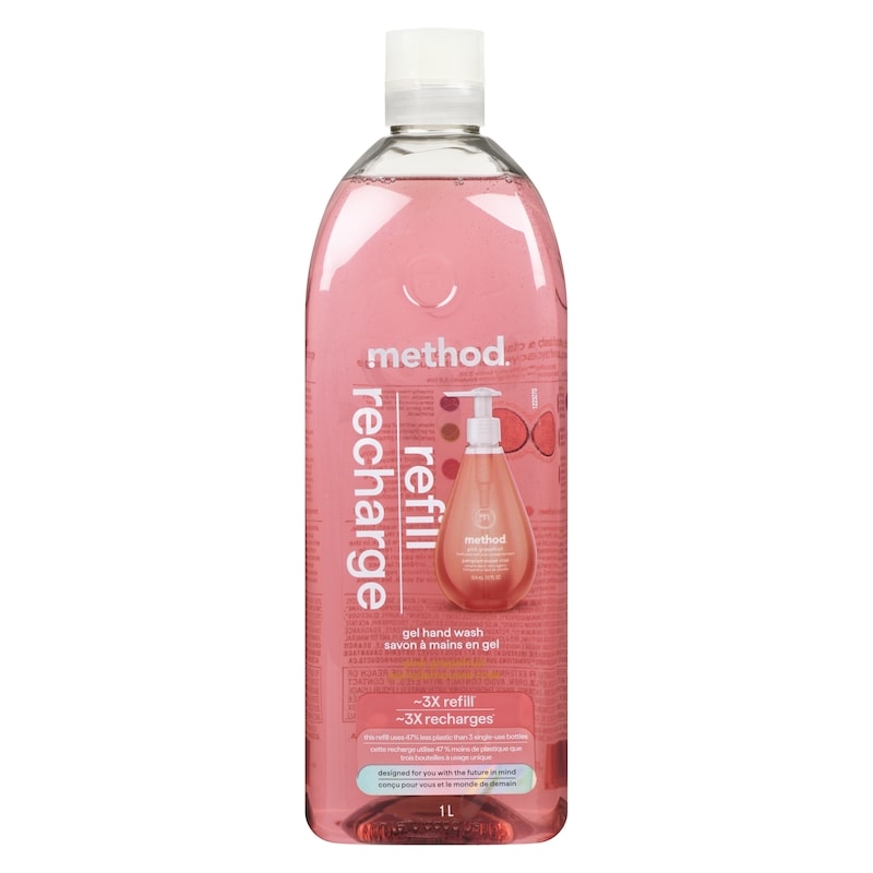 Gel Hand Wash Refill Pink Grapefruit