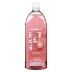 Method Savon à mains en gel recharge pamplemousse rose 1 l, 1,05 $/100ml