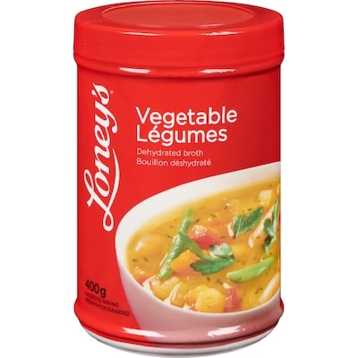 Loney’s Bouillon déshydraté légumes 400 g, 1,25 $/100g