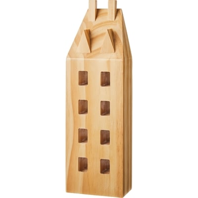 Life at Home Wood House 12 in - Natural 1 ea, $14.00/1ea
