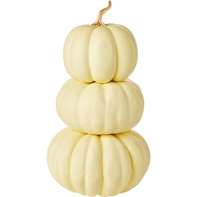 null Stacked Pumpkin Decoration - White 1 ea, $39.00/1ea
