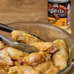 Club House La Grille Honey Hickory Seasoning - 180 g | Real