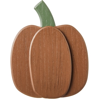 null Wooden Pumpkin Decoration - Brown 1 ea, $9.00/1ea