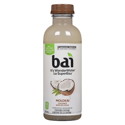 Bai Flavoured Beverage Molokai Coconut 530 ml, $0.66/100ml
