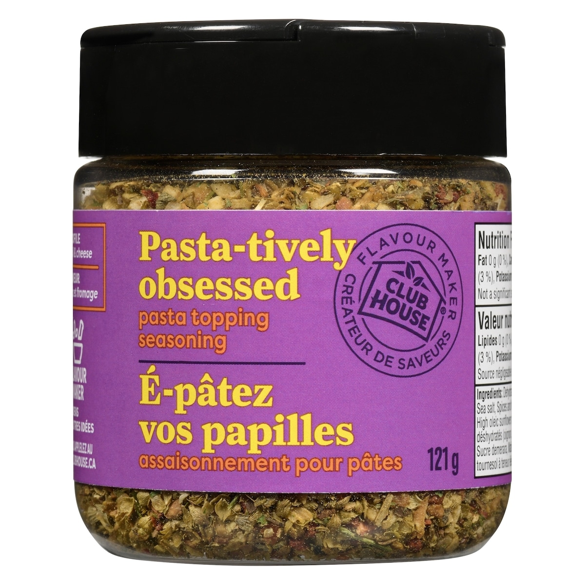 Club House Flavour Maker Pasta Topping Seasoning