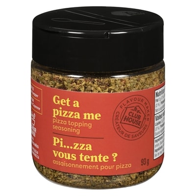 Club House Flavour Maker Pizza Topping Seasoning 93 g, $7.52/100g